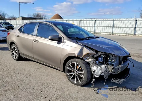 2017 Toyota Corolla L из США, поврежденный, VIN 2T1BURHE1HC769688